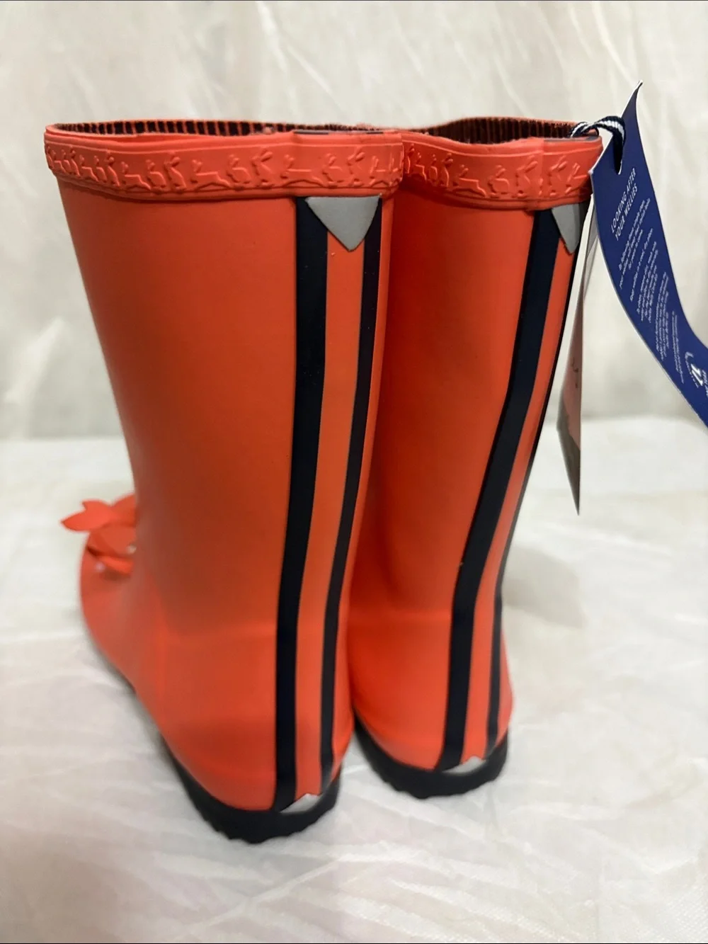 Joules Kids Rain Boots size US 1 NWT
